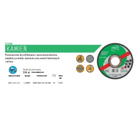 INCOFLEX TARCZA DO CIECIA KAMIENIA 400x4,0x32mm