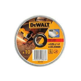 DEWALT TARCZA DO CIĘCIA METALU 125 x 1,2 x 22,2mm 10sztuk INOX