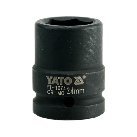 YATO NASADKA UDAROWA SZEŚCIOKĄTNA 3/4"  KRÓTKA 24mm