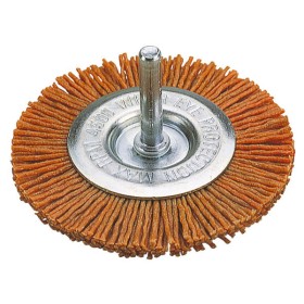 WOLFCRAFT SZCZOTKA TARCZOWA NYLONOWA 100mm TRZPIEŃ 6mm