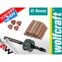 WOLFCRAFT ZESTAW DO POŁĄCZEŃ KOŁKOWYCH  8mm