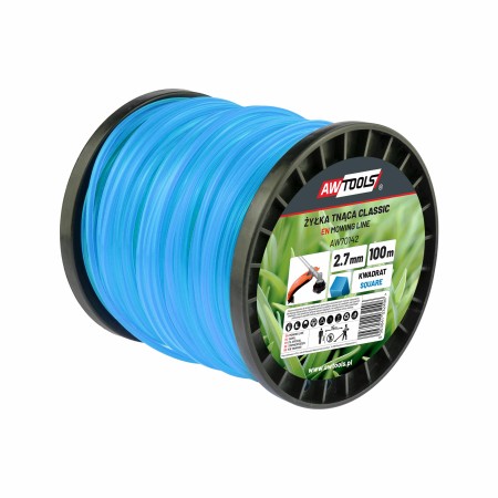 AWTOOLS ŻYŁKA TNĄCA CLASSIC 2,4x100m / KWADRAT