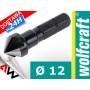 WOLFCRAFT FAZOWNIK HSS 12mm, CHWYT 6-KĄT 1/4"