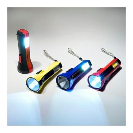 TIROSS LATARKA ŁADOWALNA 7 LED + COB LED