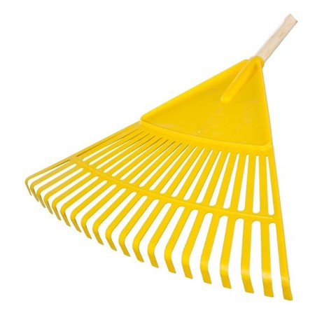 KARD GRABIE DO LIŚCI Z TWORZYWA ŻÓŁTE