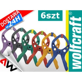WOLFCRAFT ŚCISK SPRĘŻYNOWY 20mm 6szt.