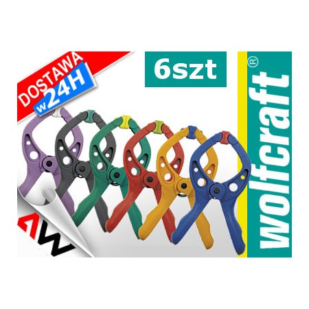 WOLFCRAFT ŚCISK SPRĘŻYNOWY 20mm 6szt.