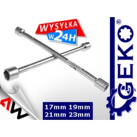 KLUCZ KRZYŻAKOWY 17/19/21/22mm 14"