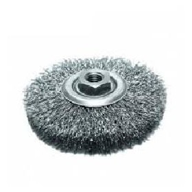 SZCZOTKA TARCZOWA FALISTA 125mm GWINT M14