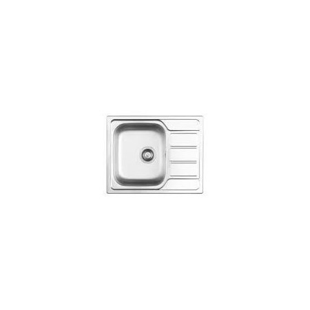 Zlewozmywak Pyramis ATHENA 62/50 LEN stalowy 1-komorowy z ociekaczem