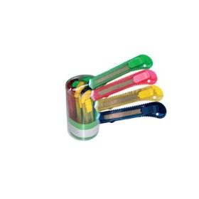 NOŻYK DO TAPET 18mm 12szt. TUBA /DR