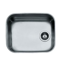 Zlewozmywak stalowy Pyramis IRIS 50x40 podblatowy 1-komorowy