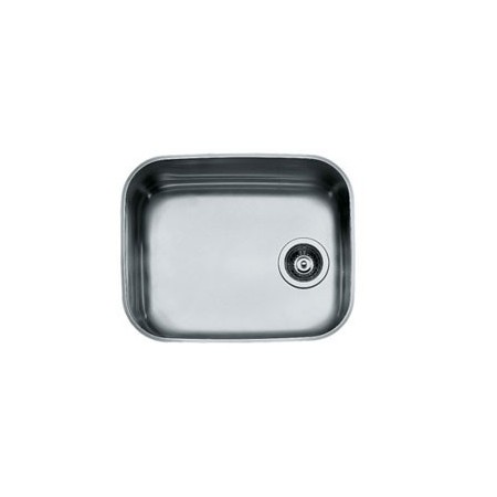 Zlewozmywak stalowy Pyramis IRIS 50x40 podblatowy 1-komorowy