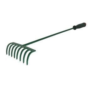 KARD GRABKI OGRODOWE 8-ZEBÓW PRĘT METALOWY 60cm Z RĄCZKĄ