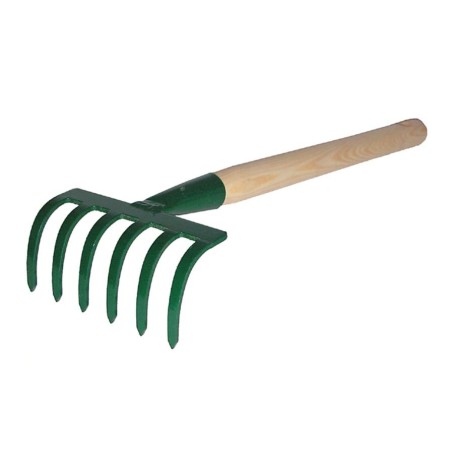 KARD GRABKI MAŁE  6-ZĘBÓW Z TRZONKIEM 30cm