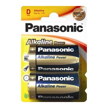 PANASONIC BATERIA ALKAICZNA LR20APB BLISTER 2szt.