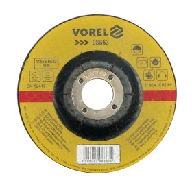 VOREL TARCZA DO SZLIFOWANIA METALU 230 x 6,8 x 22,2mm 08669