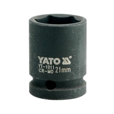 YATO NASADKA UDAROWA SZEŚCIOKĄTNA  1/2"  KRÓTKA 21mm