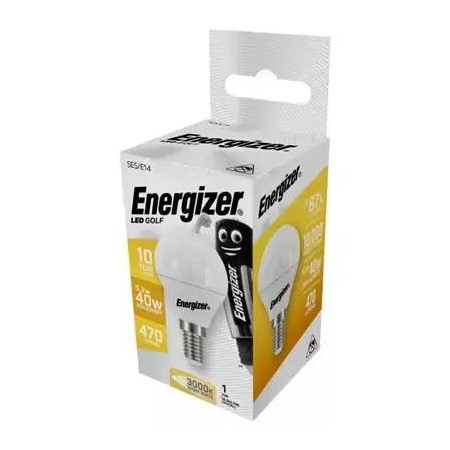 ENERGIZER ŻARÓWKA GOLF 4,9W / 40W E14 470LM BARWA CIEPŁA