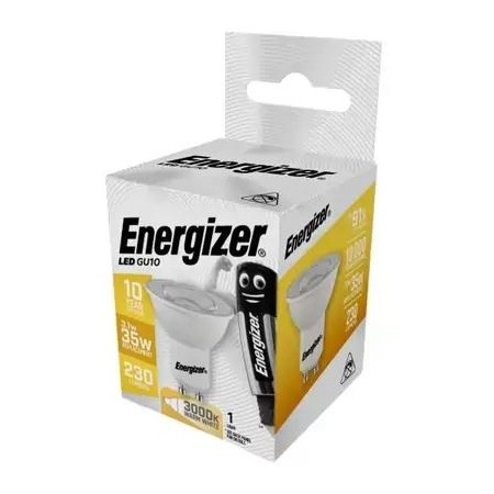 ENERGIZER ŻARÓWKA SPOT 3,1W / 35W GU10 230LM BARWA CIEPŁA