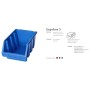 PATROL ERGOBOX 3 NIEBIESKI, 170 x 240 x 126mm