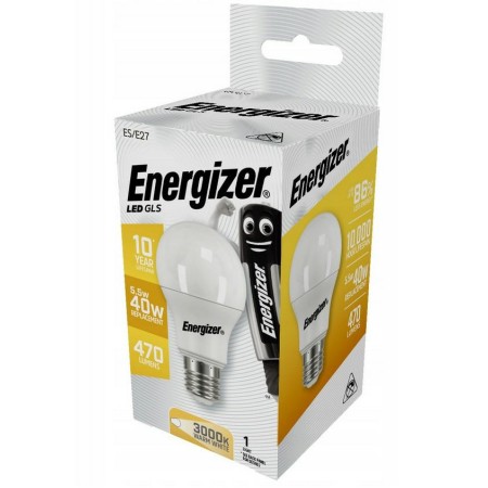 ENERGIZER ŻARÓWKA BULB 5,5W / 40W E27 470LM BARWA NEUTRALNA