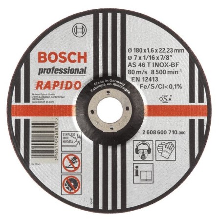 BOSCH TARCZA MET.230mm x 1,9mm x 22mm EXPERT FOR INOX