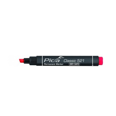PICA MARKER CLASSIC 521 CZERWONY ŚCIĘTY