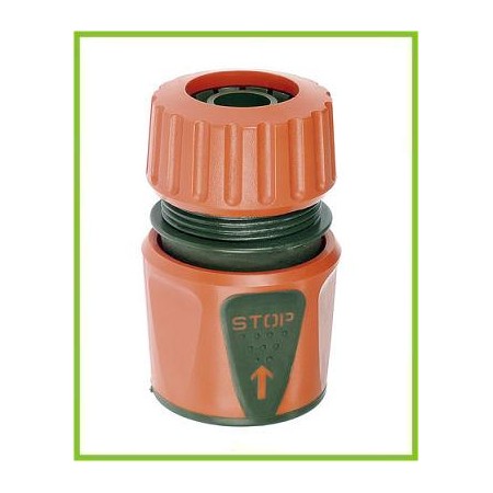 RAMP SZYBKOZŁĄCZE DO WĘŻA OGRODOWEGO  3/4" GUMA Z FUNKCJĄ STOP