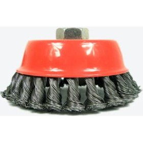 SZCZOTKA 65mm DOCZOŁOWA SKRĘCANA GWINT M14 SILVER  10342