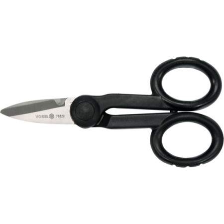 VOREL NOŻYCZKI DLA ELEKTRYKÓW ZE ŚCIĄGACZEM IZOLACJI   76320