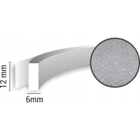 USZCZELKA OKIEN GĄBKA PU 2 12*6mm* 6m