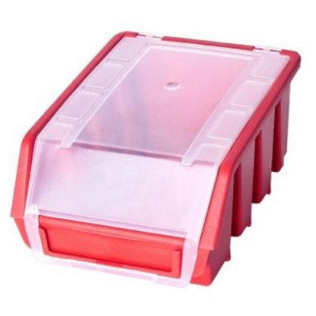ERGOBOX PLUS 1 CZERWONY, 118 x 112 x 75mm