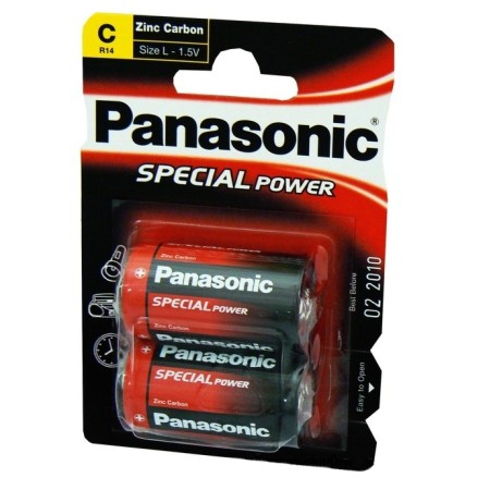 PANASONIC BATERIA R14R BLISTER 2szt.