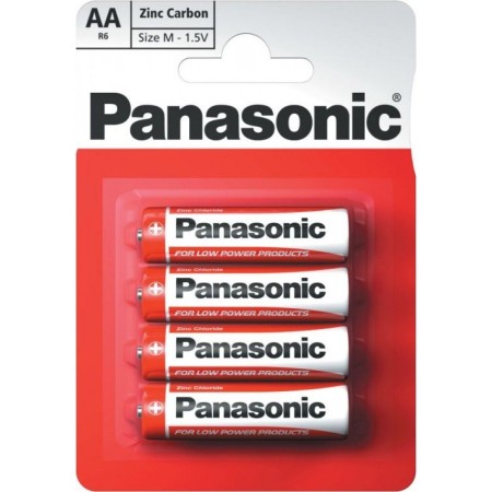 PANASONIC BATERIA AA R6R BLISTER 4szt.