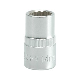 YATO NASADKA DWUNASTOKĄTNA 1/2"  KRÓTKA 14mm