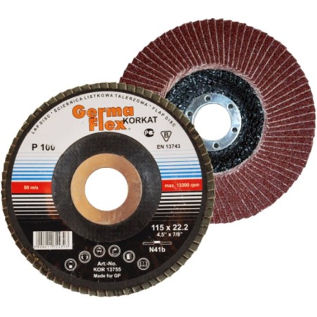 ŚCIERNICA LISTKOWA 125 mm P120