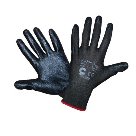 RĘKAWICE ROBOCZE BIRD BLACK ROZ.  9