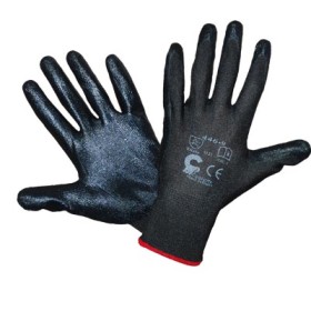 RĘKAWICE ROBOCZE BIRD BLACK ROZ. 10