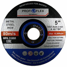 TARCZA DO CIĘCIA METALU 125 x 1,0 x 22,2mm PROFI