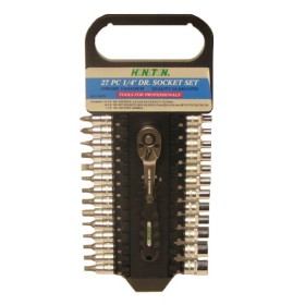 HONITON ZESTAW KLUCZY  27 ELEMENTÓW 1/4"      1127