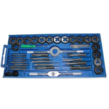 MAR-POL GWINTOWNIKI + NARZYNKI KOMPLET 40elem.