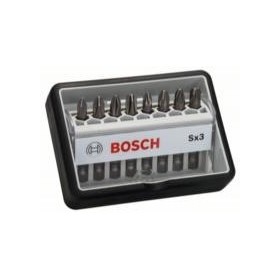 Bosch 8-częściowy zestaw końcówek wkręcających Robust Line Sx Extra Hart