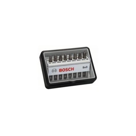 Bosch 8-częściowy zestaw końcówek wkręcających Robust Line Sx Extra Hart