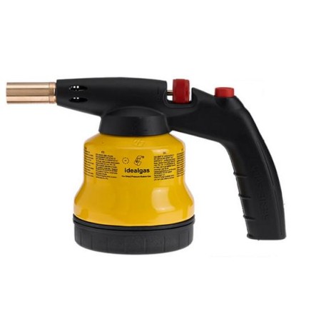 IDEALGAS PALNIK LUTOWNICZY / LAMPA LUTOWNICZA NA NABOJE ZAPŁON PIEŻOELEKTRYCZNY + 4 NABOJE