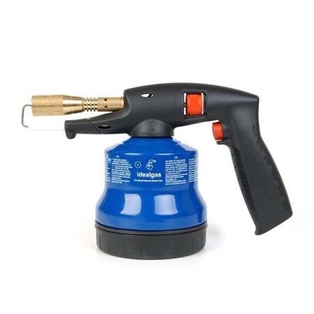 IDEALGAS PALNIK LUTOWNICZY / LAMPA LUTOWNICZA NA NABOJE ZAPŁON PIEZOELEKTRYCZNY + 4 NABOJE