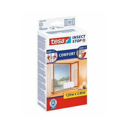 TESA MOSKITIERA OKIENNA BIAŁA 1,2m x 2,4m COMFORT