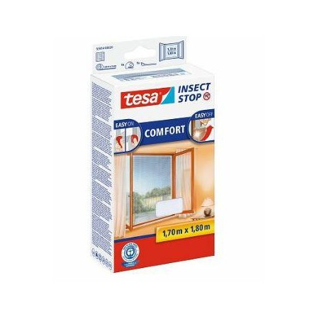 TESA MOSKITIERA OKIENNA CZARNA 1,7m x 1,8m COMFORT