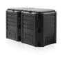 PROSPERPLAST KOMPOSTOWNIK  800L CZARNY MODULE 2-SEGMENTY 1350 x 719 x 826mm