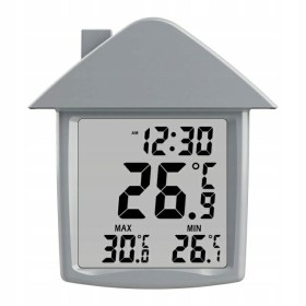 TERMOMETR ZAOKIENNY TRANSPARENTNY